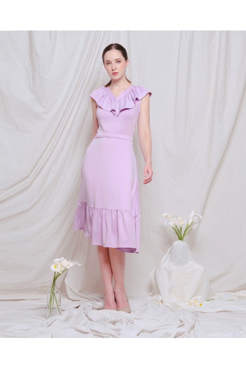 Aurora Gathers Dress